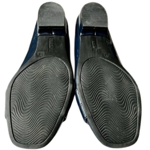 Abella Winda Vegan Flat - Navy Patent - 8.5 - Picture 7 of 11